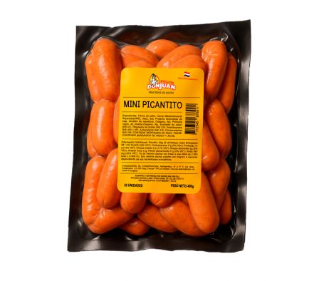 CH.MINI PICANTE 480GR (PAQ) 30 UND