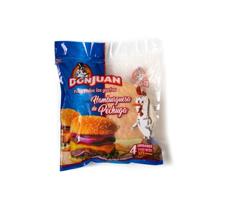 HAMB X 4 UND POLLO (PAQ)
