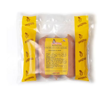V CH.CHORIZO C/QUESO AL VACIO 6 UND (KG)